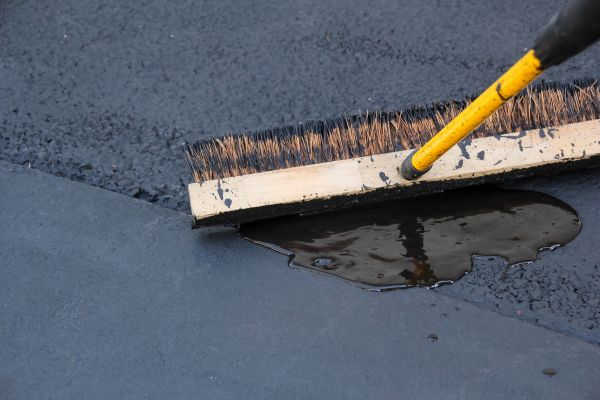 Chip Sealing in Novato